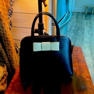 Kate Spade black with cream bow